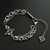 Gothic Cross Bracelet