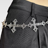 Gothic Cross Chain Belt