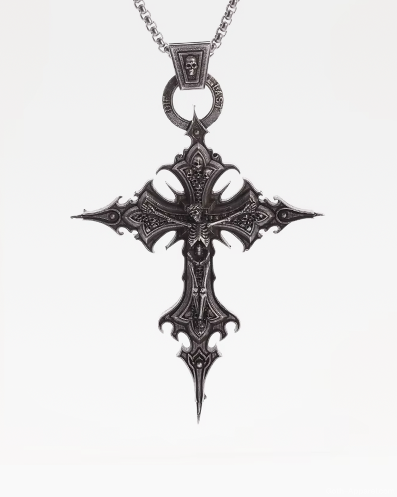Gothic Cross Necklace