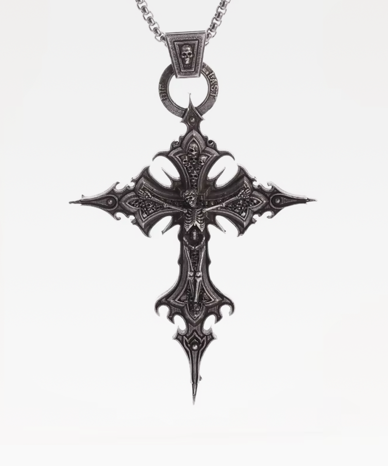 Gothic Cross Necklace