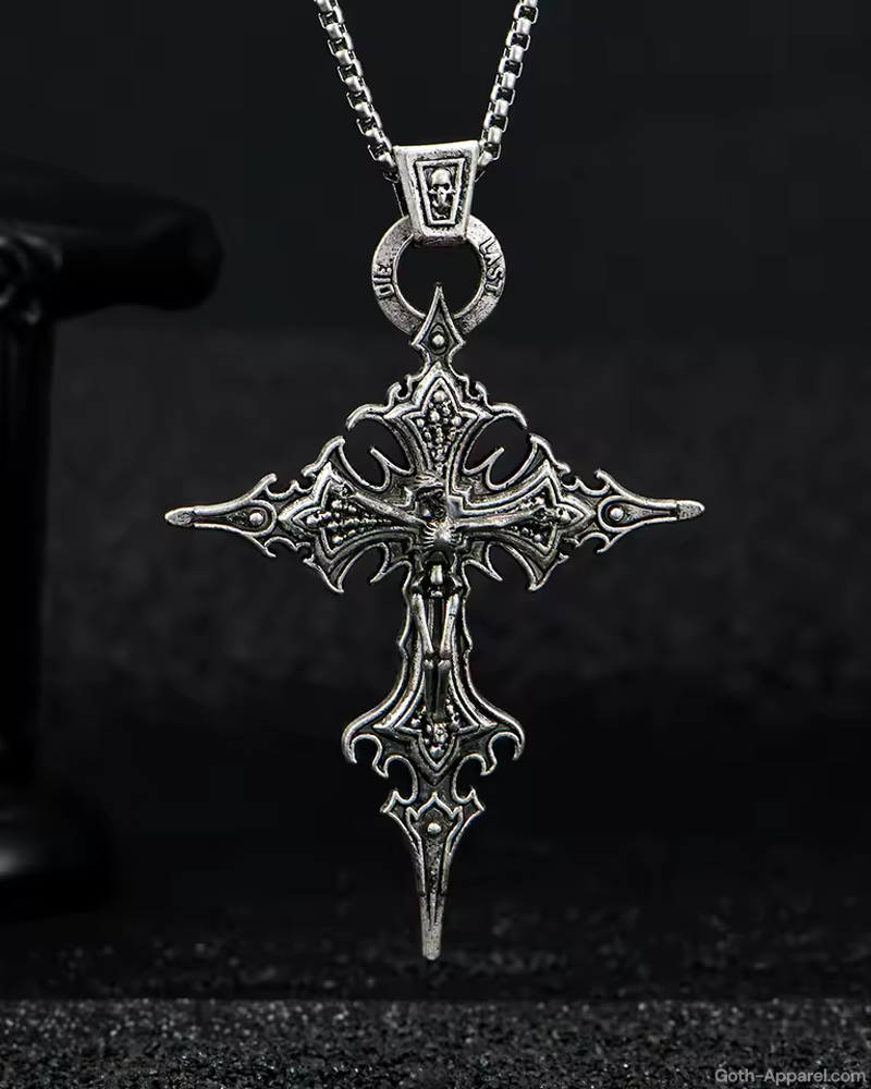 Gothic Cross Necklace
