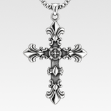 Gothic Cross Pendant Necklace