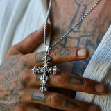 Gothic Cross Pendant Necklace