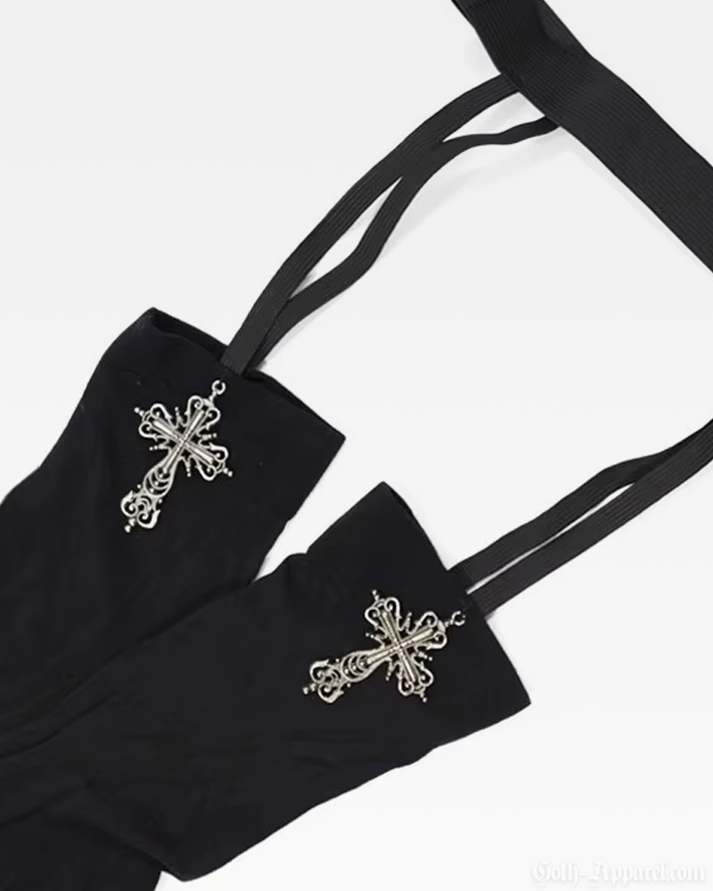 Gothic Cross Stockings