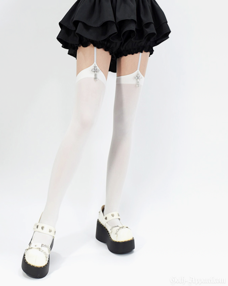 Gothic Cross Stockings
