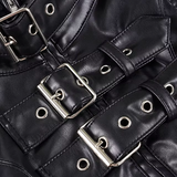 Gothic Female Leather Vest