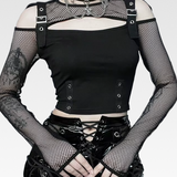 Gothic Fishnet Top