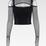 Gothic Fishnet Top