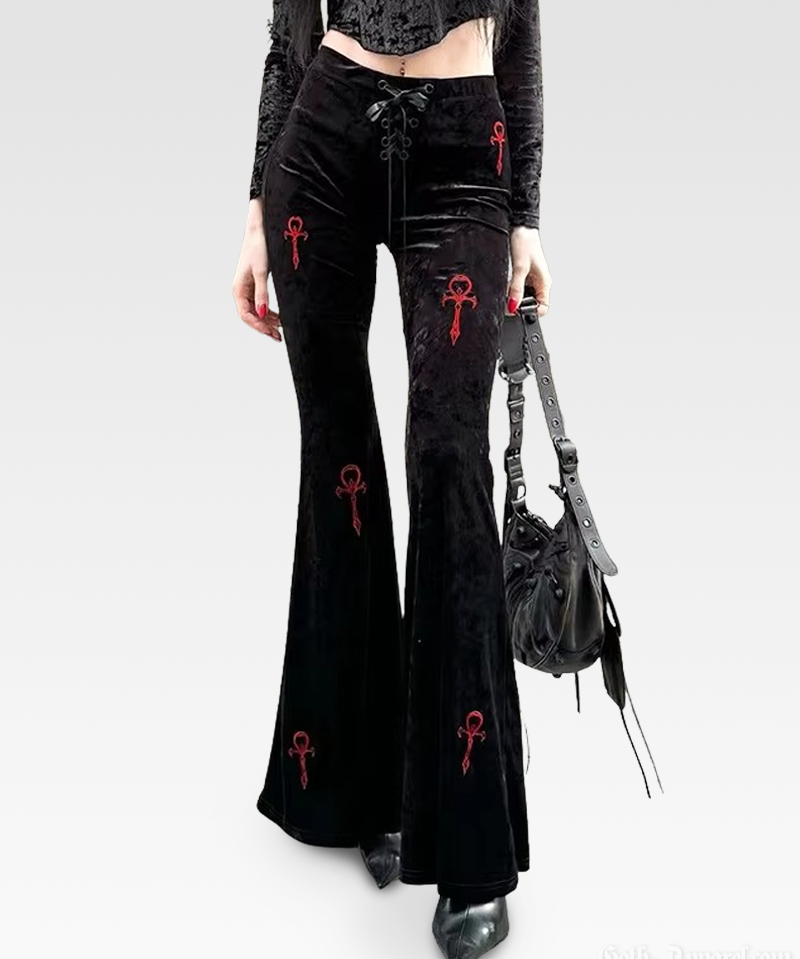 Gothic Flare Pants