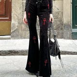 Gothic Flare Pants