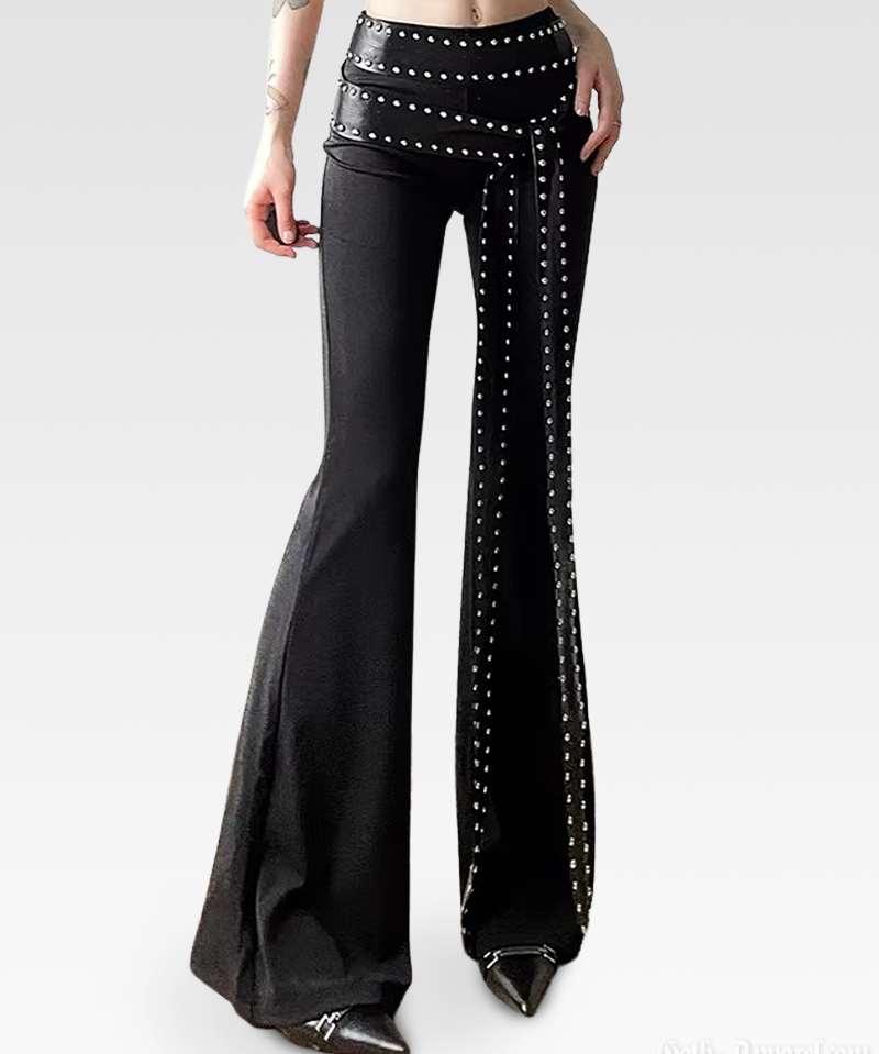 Gothic Flared Pants