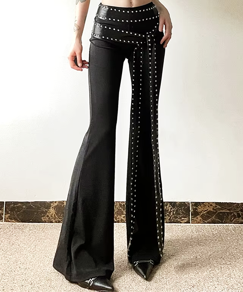 Gothic Flared Pants