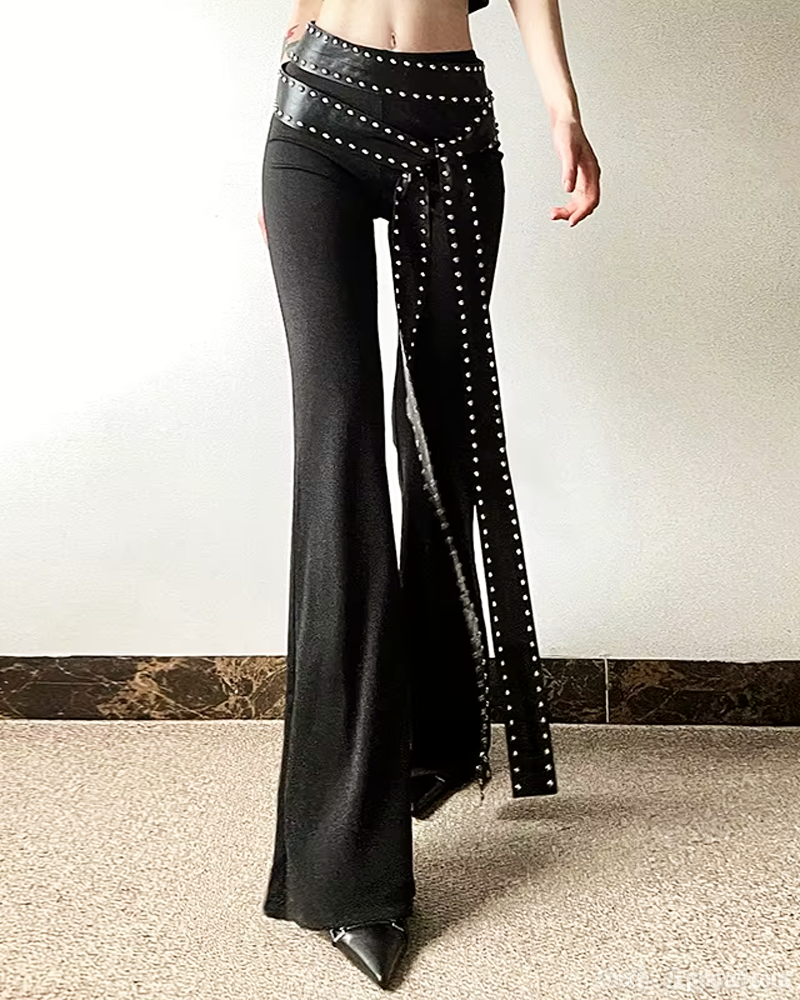 Gothic Flared Pants