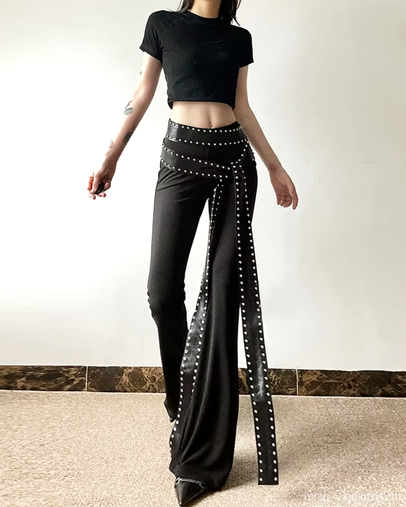 Gothic Flared Pants