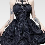 Gothic Halter Dress