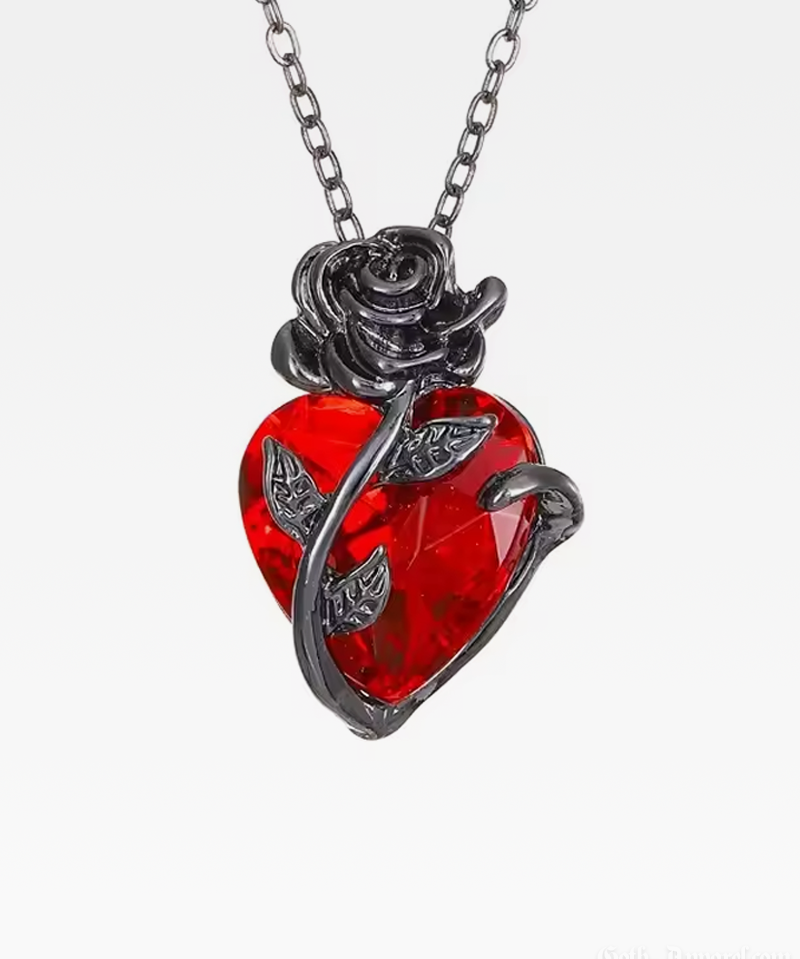Gothic Heart Necklace