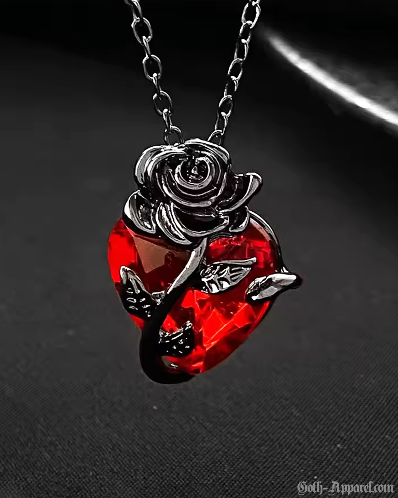 Gothic Heart Necklace