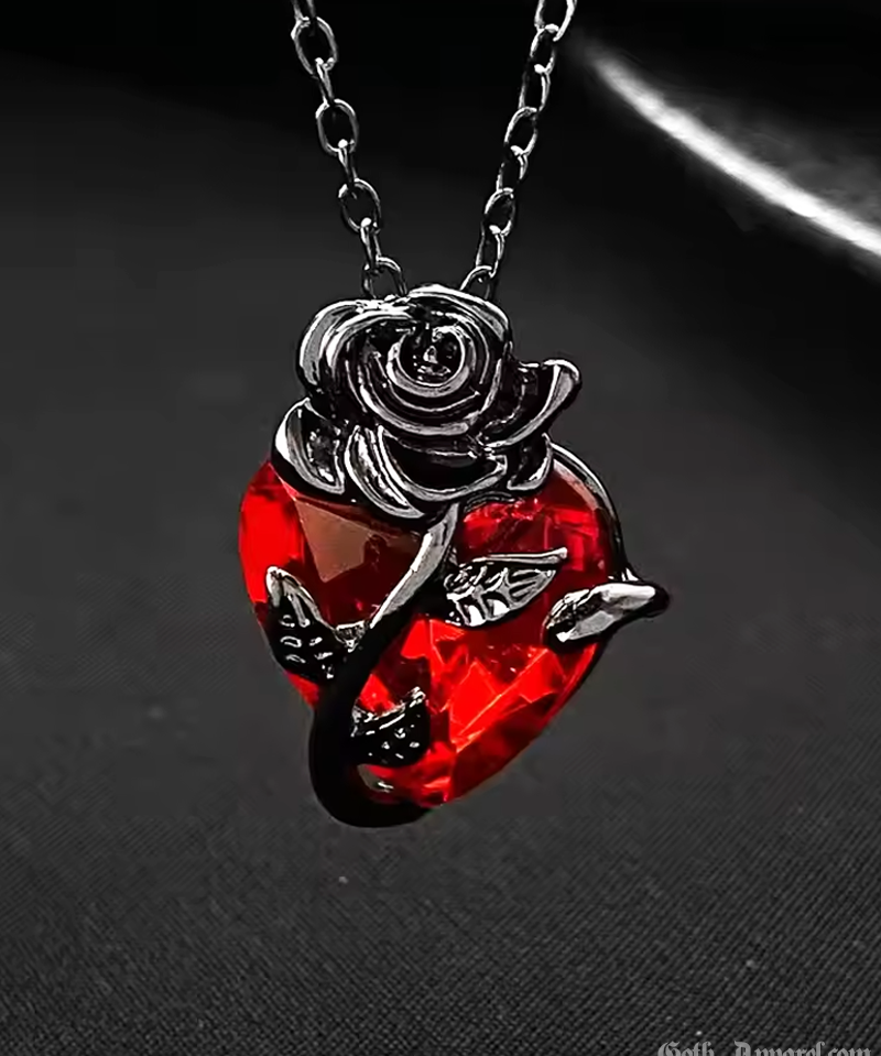 Gothic Heart Necklace