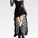 Gothic High Low Dress
