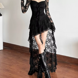 Gothic High Low Dress