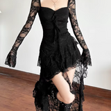 Gothic High Low Dress