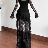Gothic High Low Dress