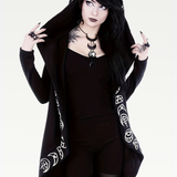 Gothic Hooded Cardigan