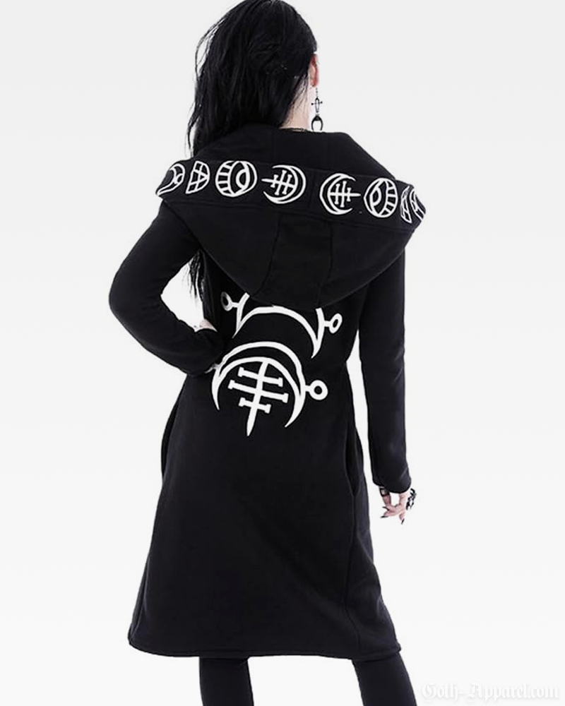 Gothic Hooded Cardigan