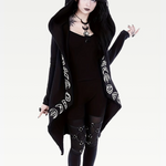 Gothic Hooded Cardigan
