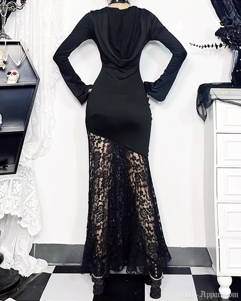 Gothic Hooded Dress