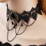 Gothic Lace Choker