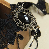 Gothic Lace Choker