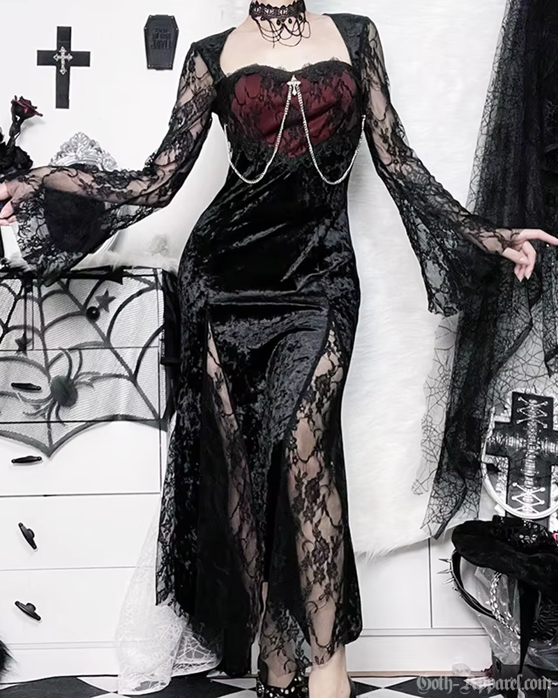 Gothic Lace Dress