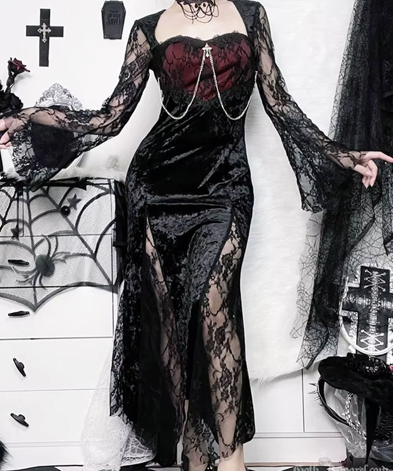 Gothic Lace Dress