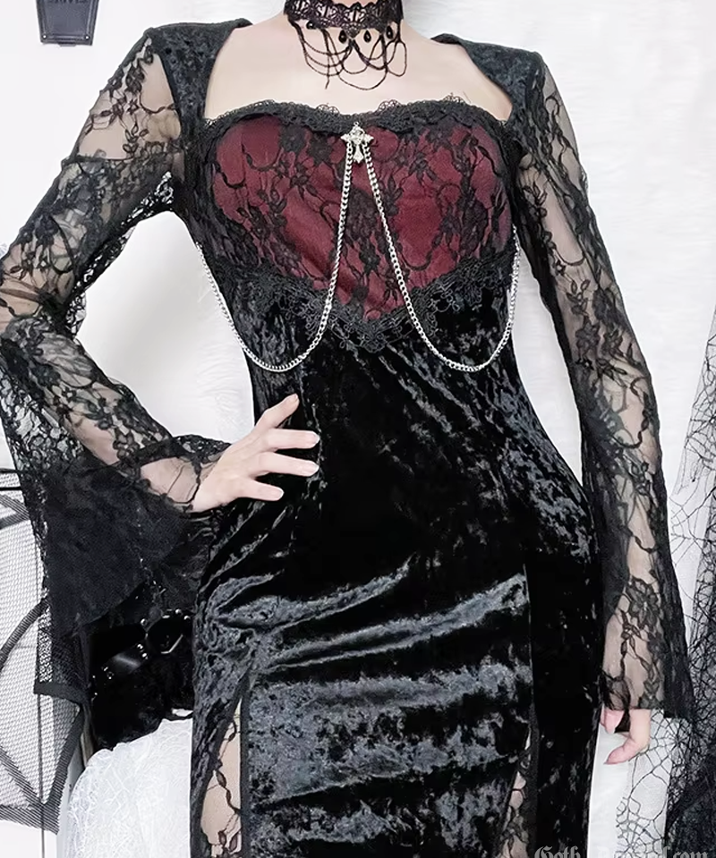 Gothic Lace Dress