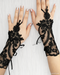 Gothic Lace Fingerless Gloves
