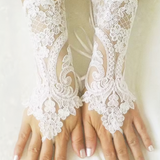 Gothic Lace Fingerless Gloves