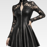 Gothic Leather Dress