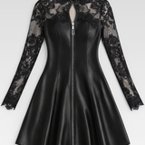 Gothic Leather Dress