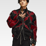 Gothic Leather Jacket Mens