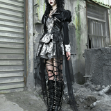 Gothic Leather Jacket Womens