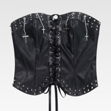 Gothic Leather Top