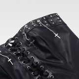 Gothic Leather Top