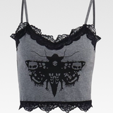 Gothic Moth Tank Top
