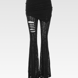 Gothic Pants With Skirt