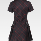 Gothic Plaid Dress