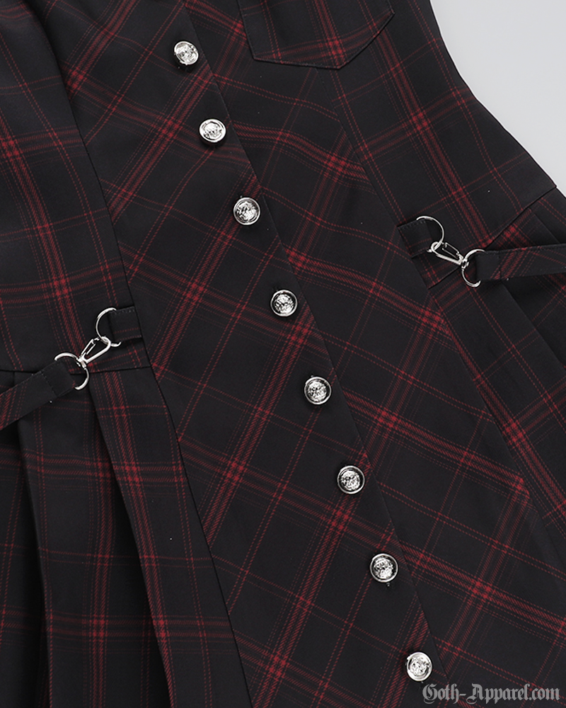 Gothic Plaid Dress