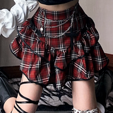 Gothic Plaid Skirt