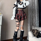 Gothic Plaid Skirt