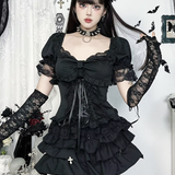 Gothic Puff Sleeve Top